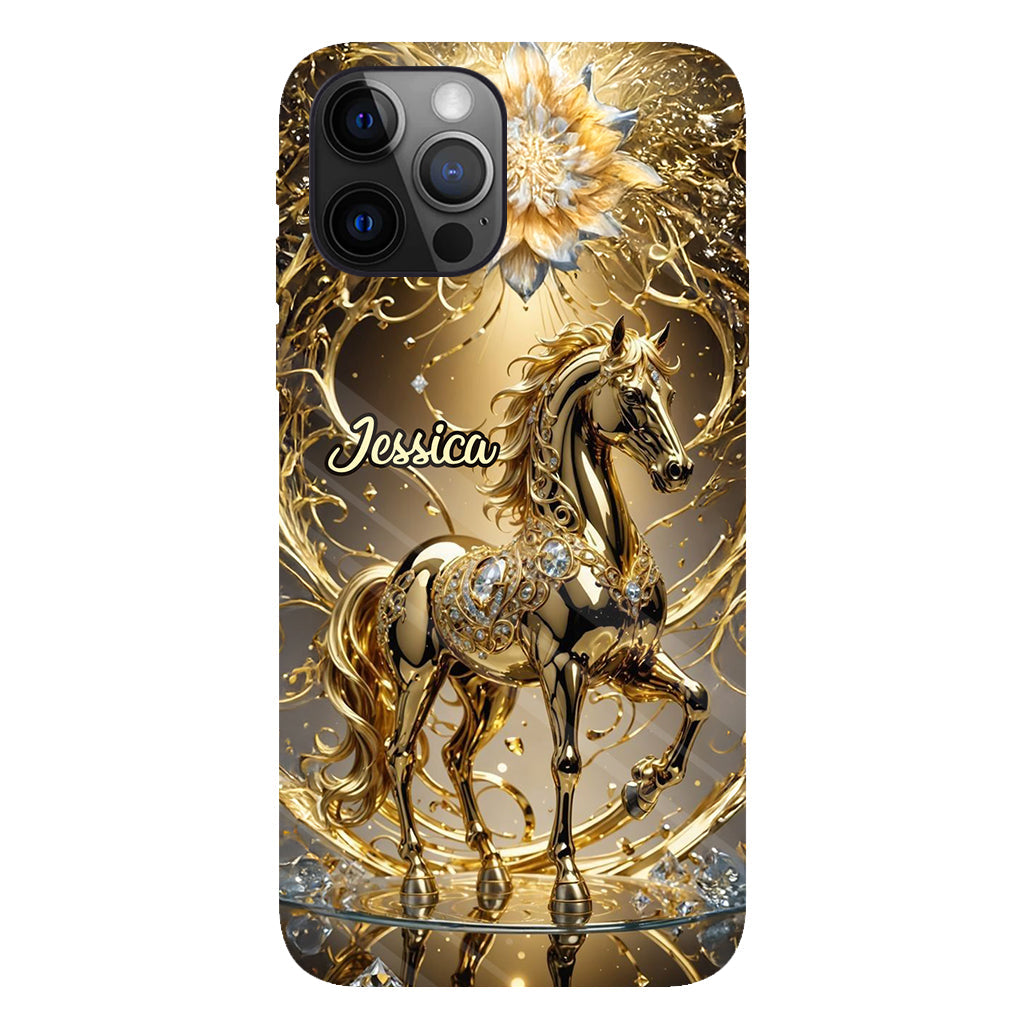 Amazing Horse - Personalized Horse Full Print Phone Case