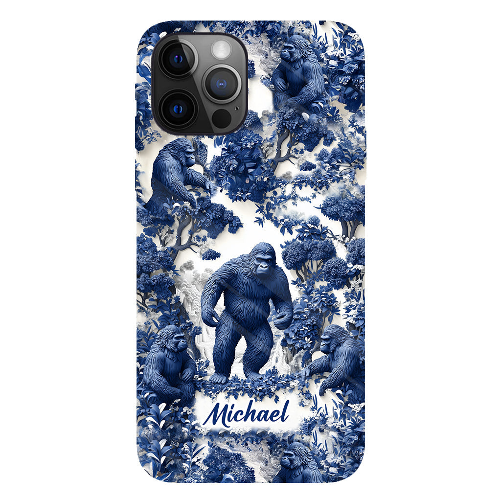 Ambiance estivale Bigfoot - Coque de téléphone personnalisée avec imprimé intégral - Randonnée