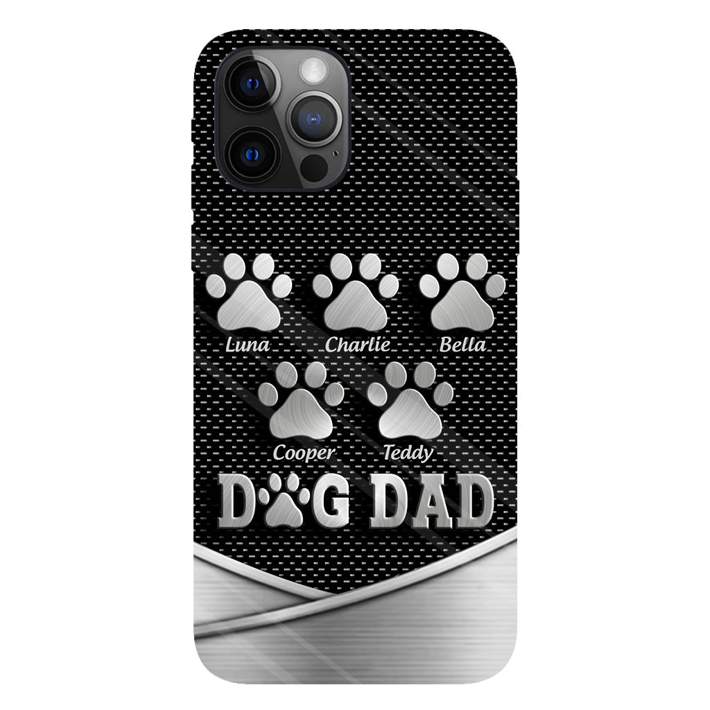 Papa de chien - Coque de téléphone personnalisée avec imprimé intégral de chien