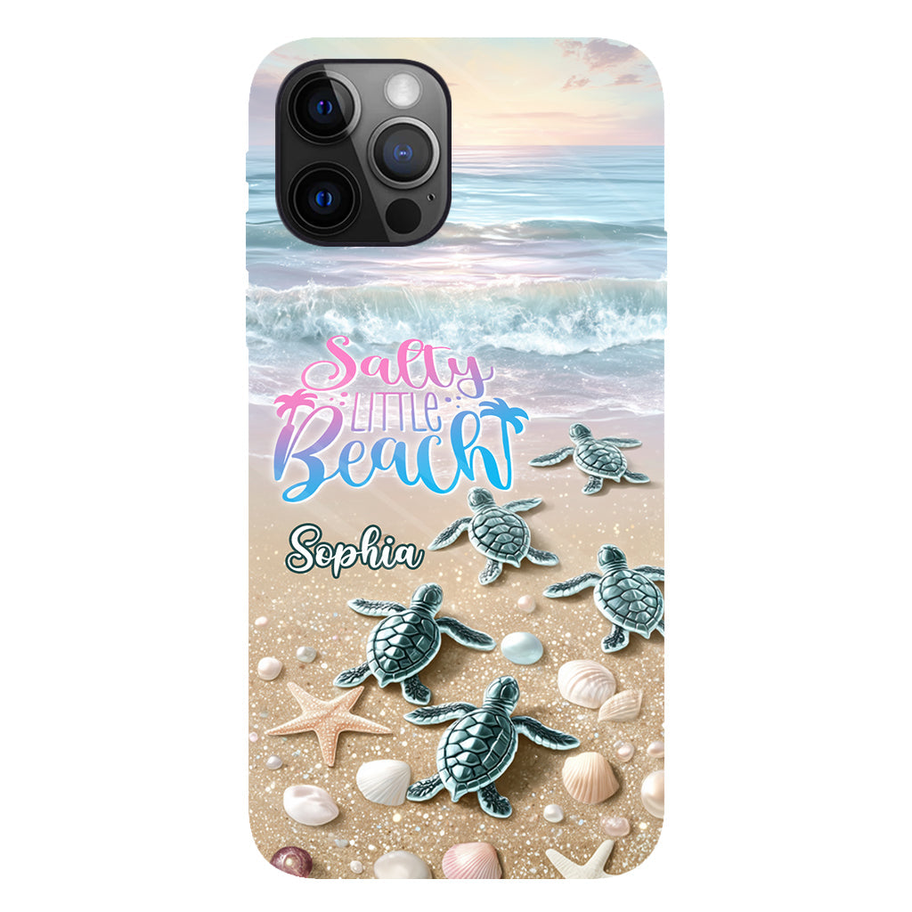 Salty Lil Beach - Personalized Sea Lover Full Print Phone Case