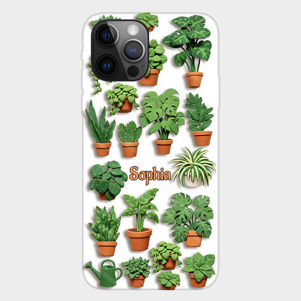 J'ai vraiment besoin de toutes ces plantes - Coque de téléphone personnalisée avec impression intégrale sur le thème du jardinage