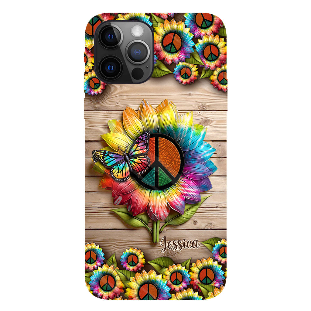 Hippie Soul - Personalized Hippie Full Print Phone Case