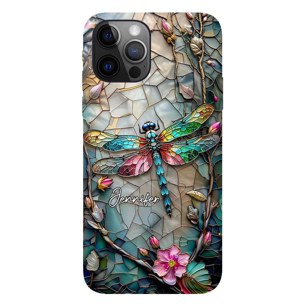 Love Dragonflies - Personalized Dragonfly Full Print Phone Case