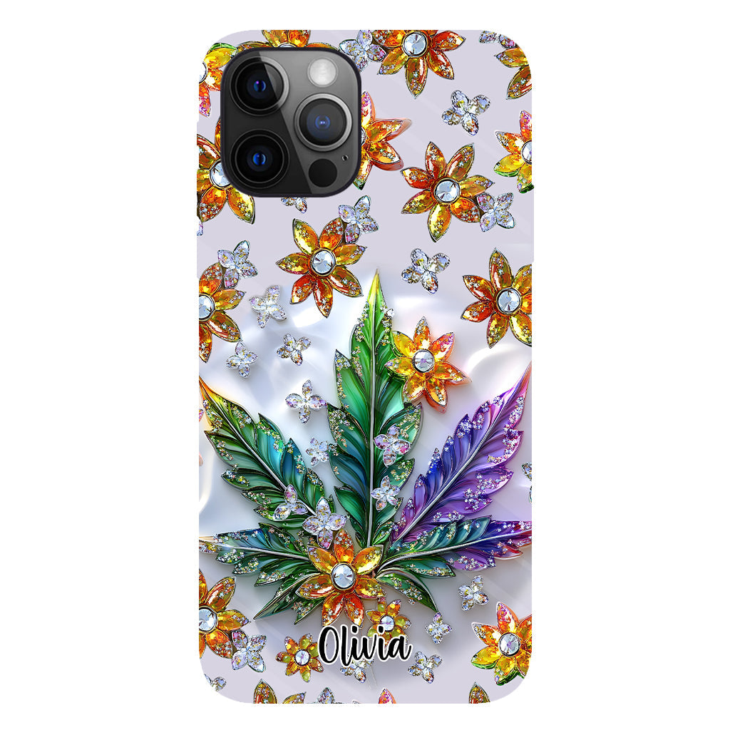 Beautiful Leaf - Personalized Weed Full Print Phone Case