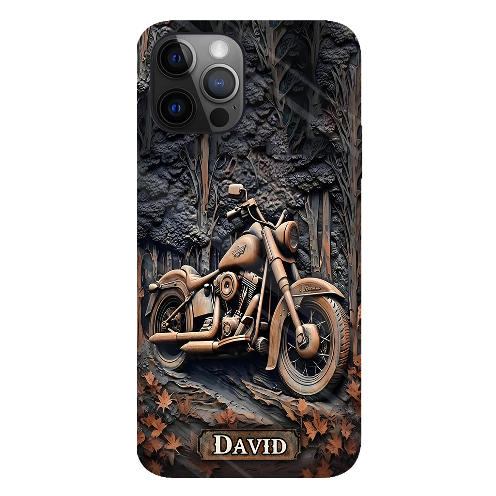 Time To Ride - Personalized Biker Full Print Phone Case