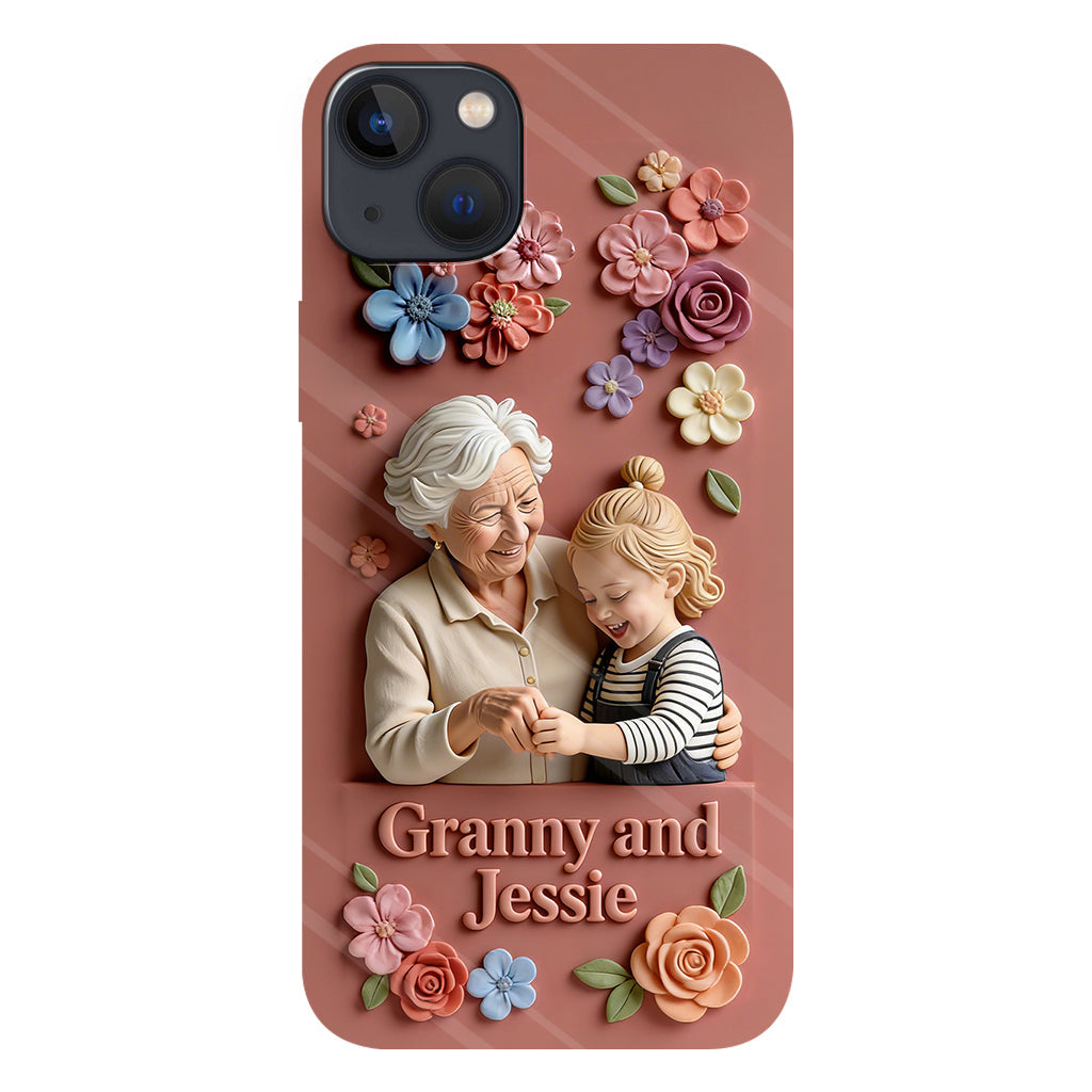 Perfect Gift For Her - Personalized Grandma Full Print Phone Case