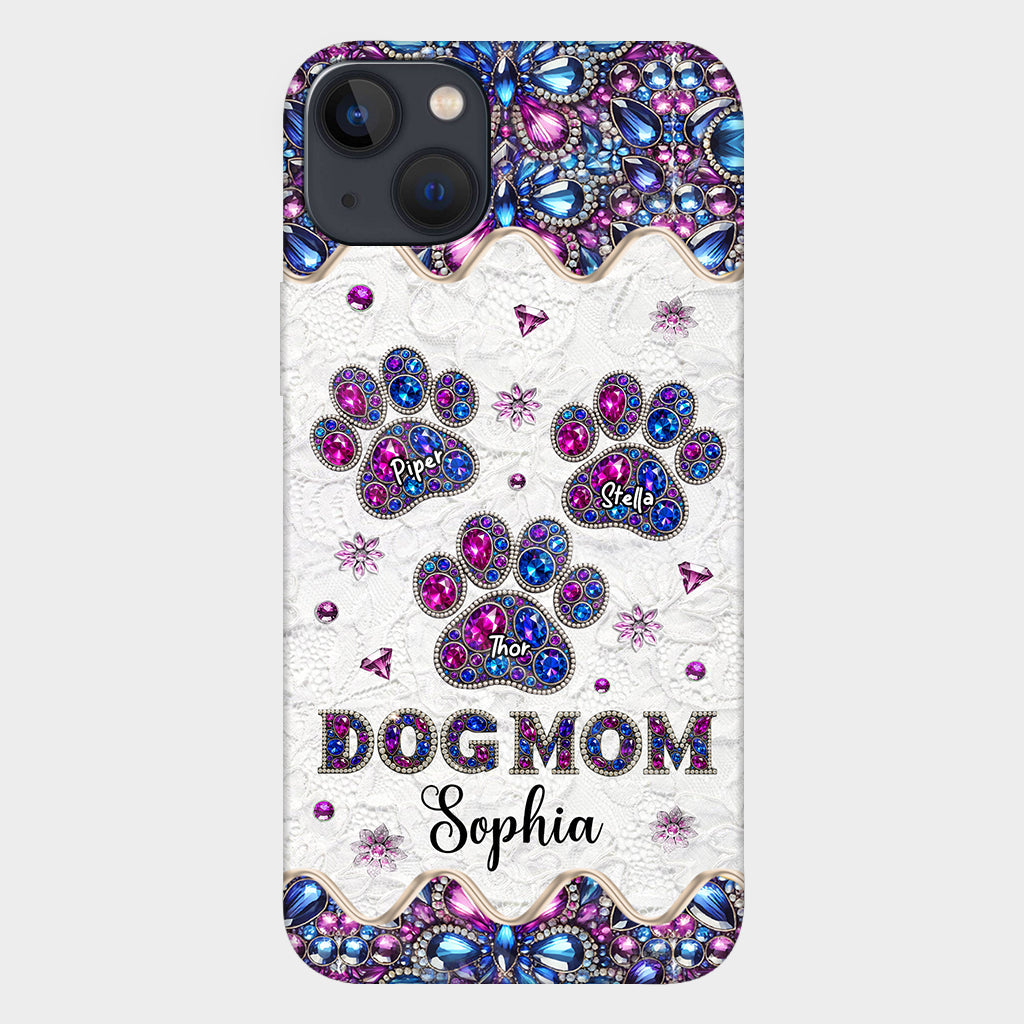 Dog Mom - Personalized Dog Full Print Phone Case