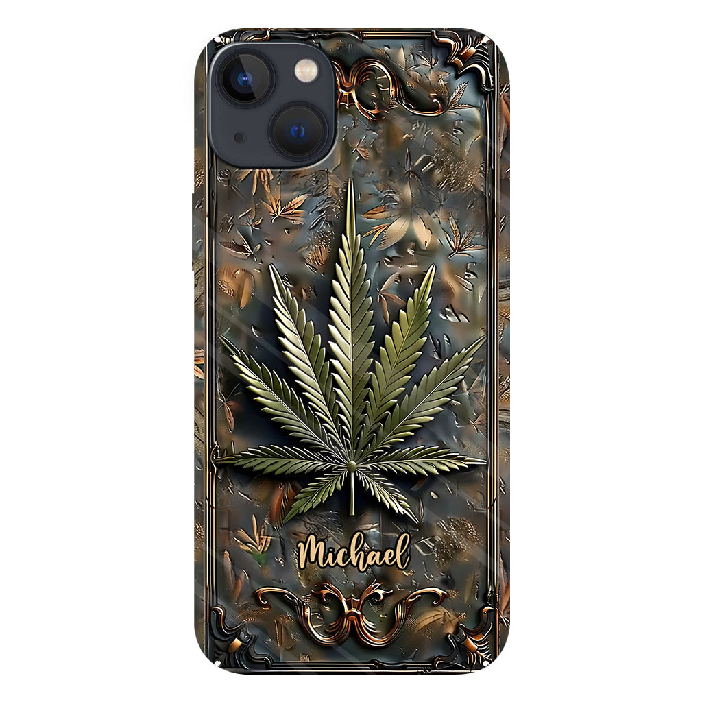High Life - Coque de téléphone personnalisée avec impression intégrale sur le thème du cannabis