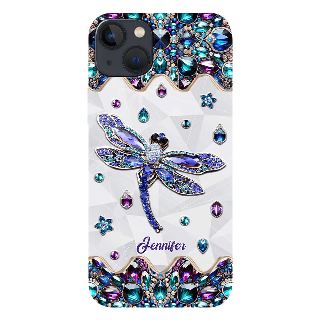 Love Dragonfly - Personalized Dragonfly Full Print Phone Case