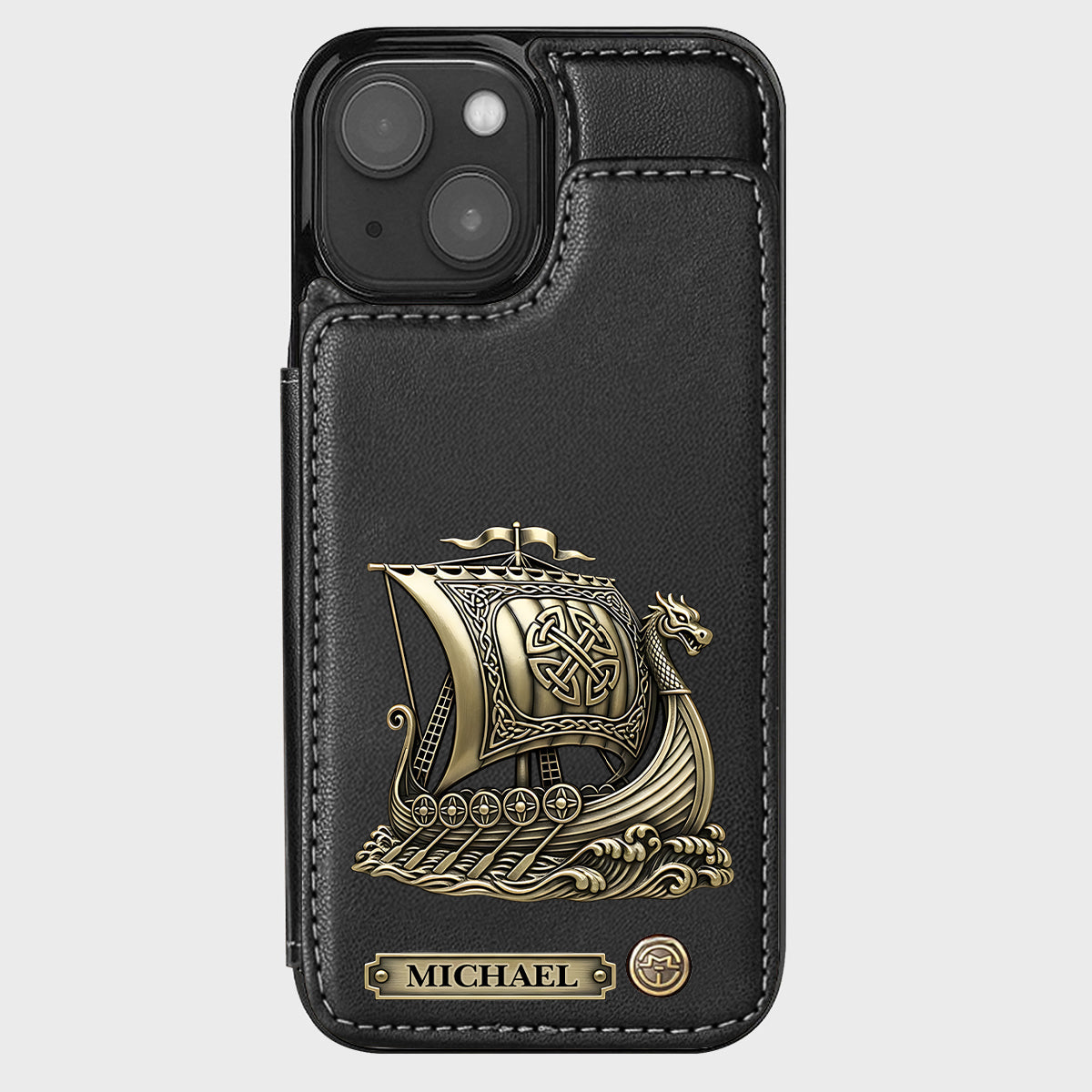 I'm A Viking - Personalized Viking Wallet Phone Case