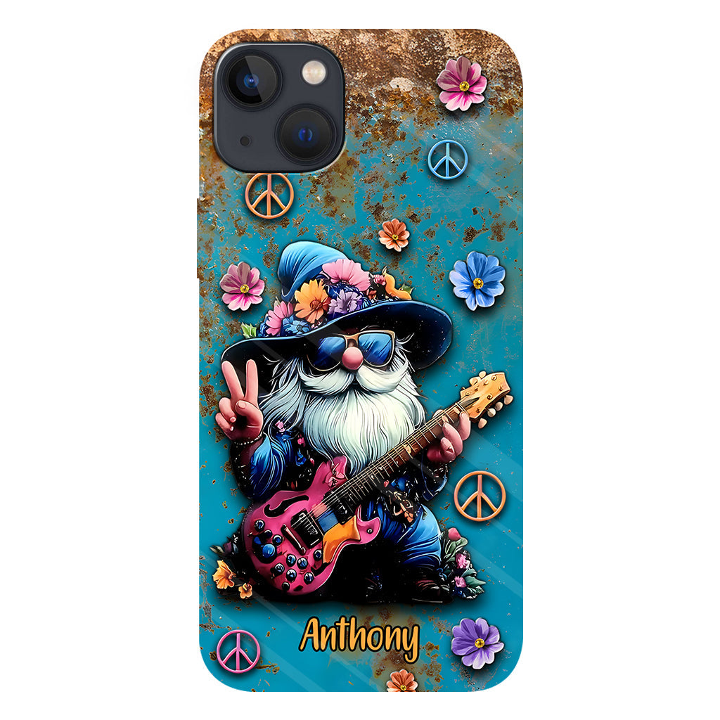 Hippie Gnome - Personalized Hippie Full Print Phone Case