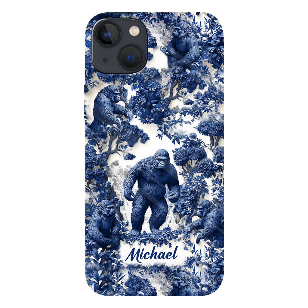 Ambiance estivale Bigfoot - Coque de téléphone personnalisée avec imprimé intégral - Randonnée