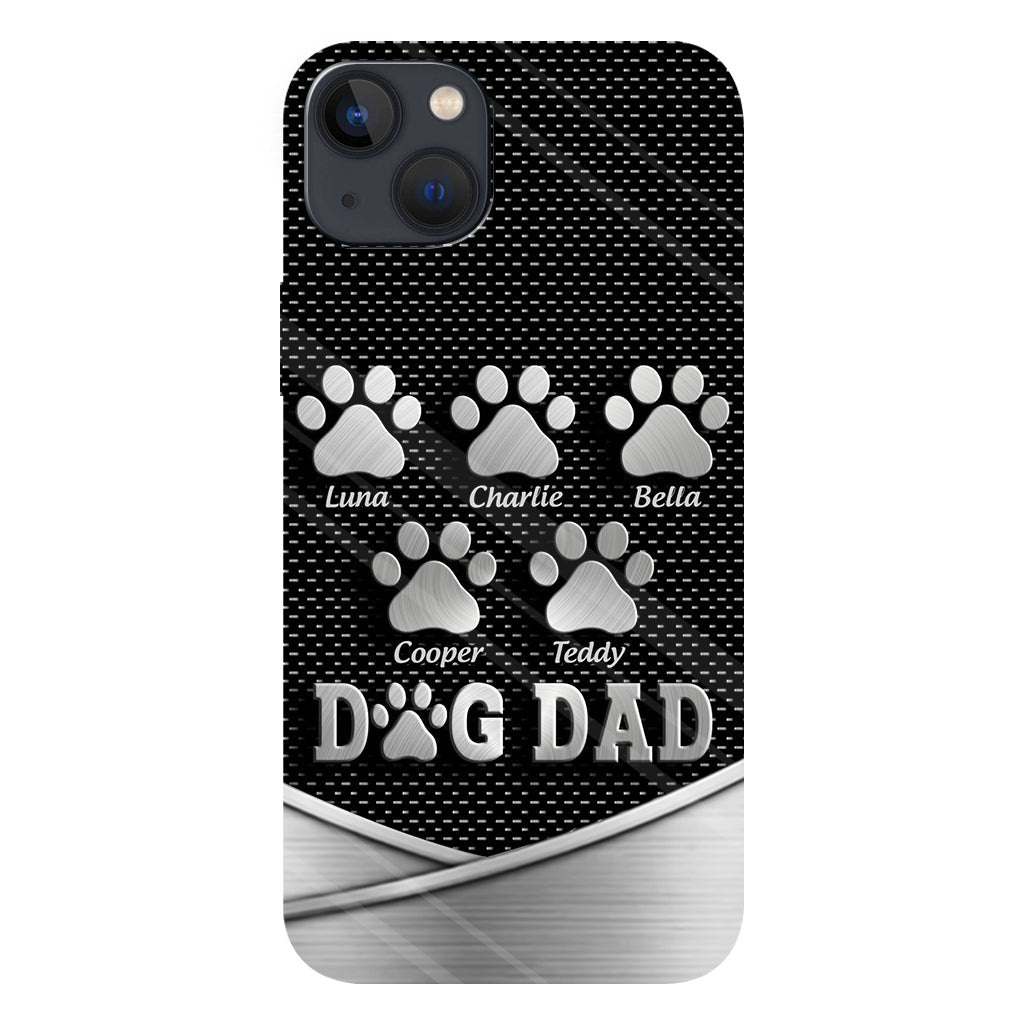 Papa de chien - Coque de téléphone personnalisée avec imprimé intégral de chien