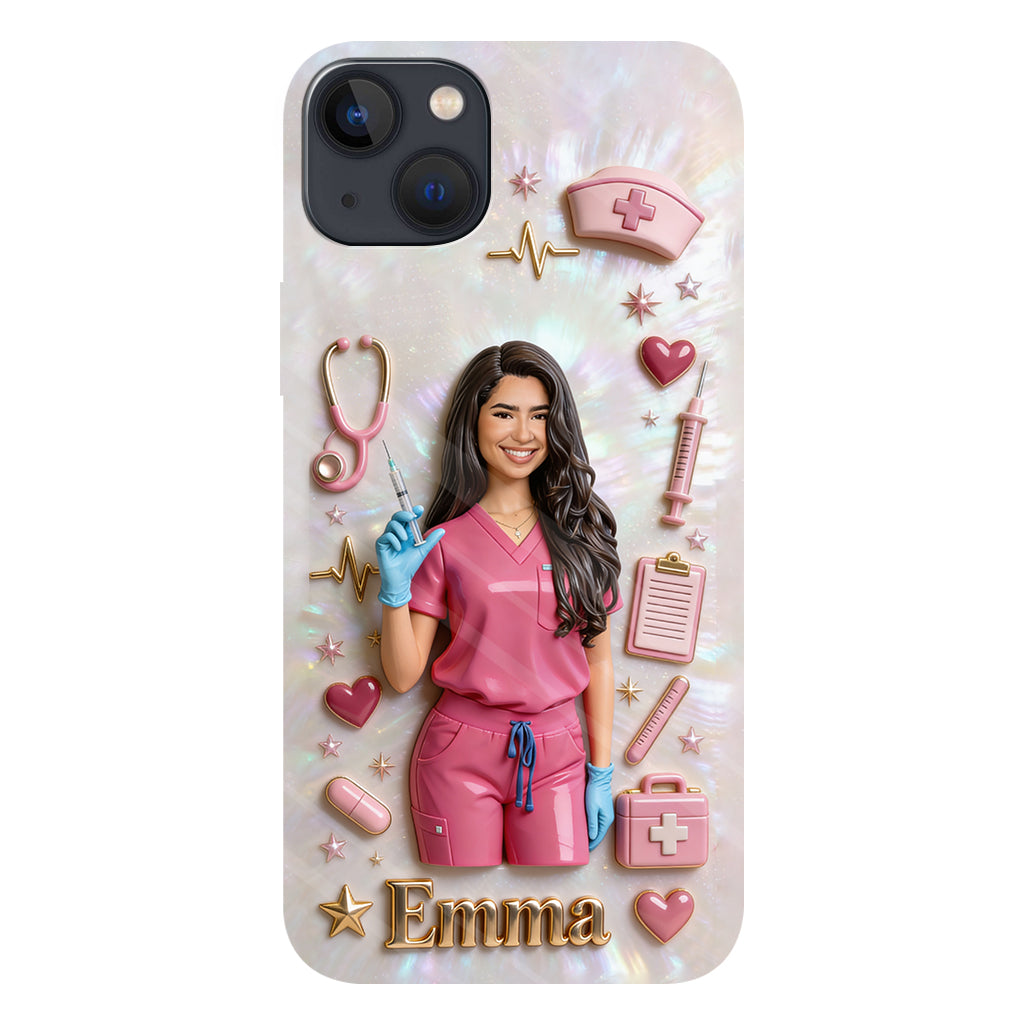 Medical Nurse - Personalized Nurse Full Print Phone Case