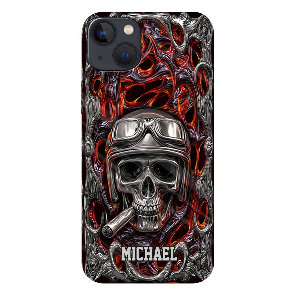 Ride Or Die - Personalized Biker Full Print Phone Case