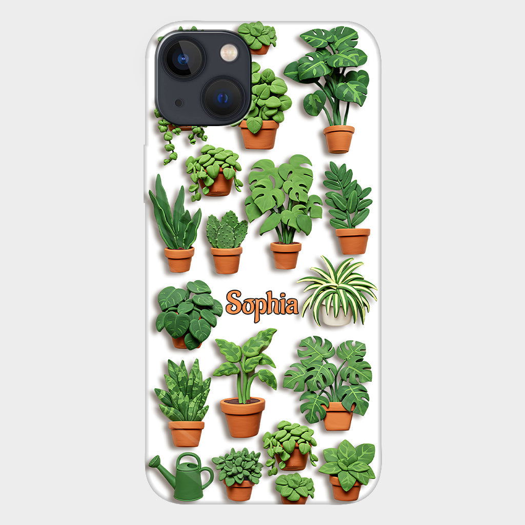 J'ai vraiment besoin de toutes ces plantes - Coque de téléphone personnalisée avec impression intégrale sur le thème du jardinage