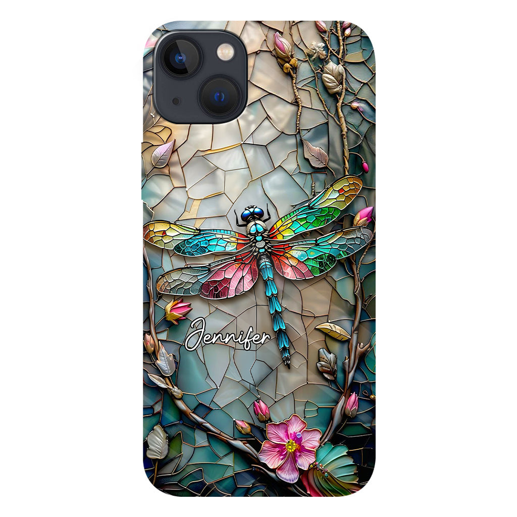 Love Dragonflies - Personalized Dragonfly Full Print Phone Case