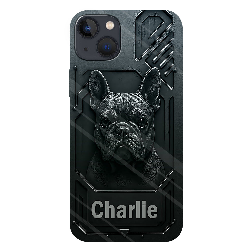 Meilleure maman/papa de chien - Coque de téléphone personnalisée avec impression intégrale de chien