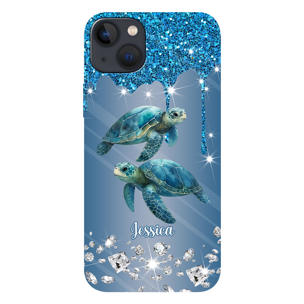 Beautiful Dolphins/ Turtles/ Whale... Gift For Sea Lover - Personalized Sea Lover Full Print Phone Case