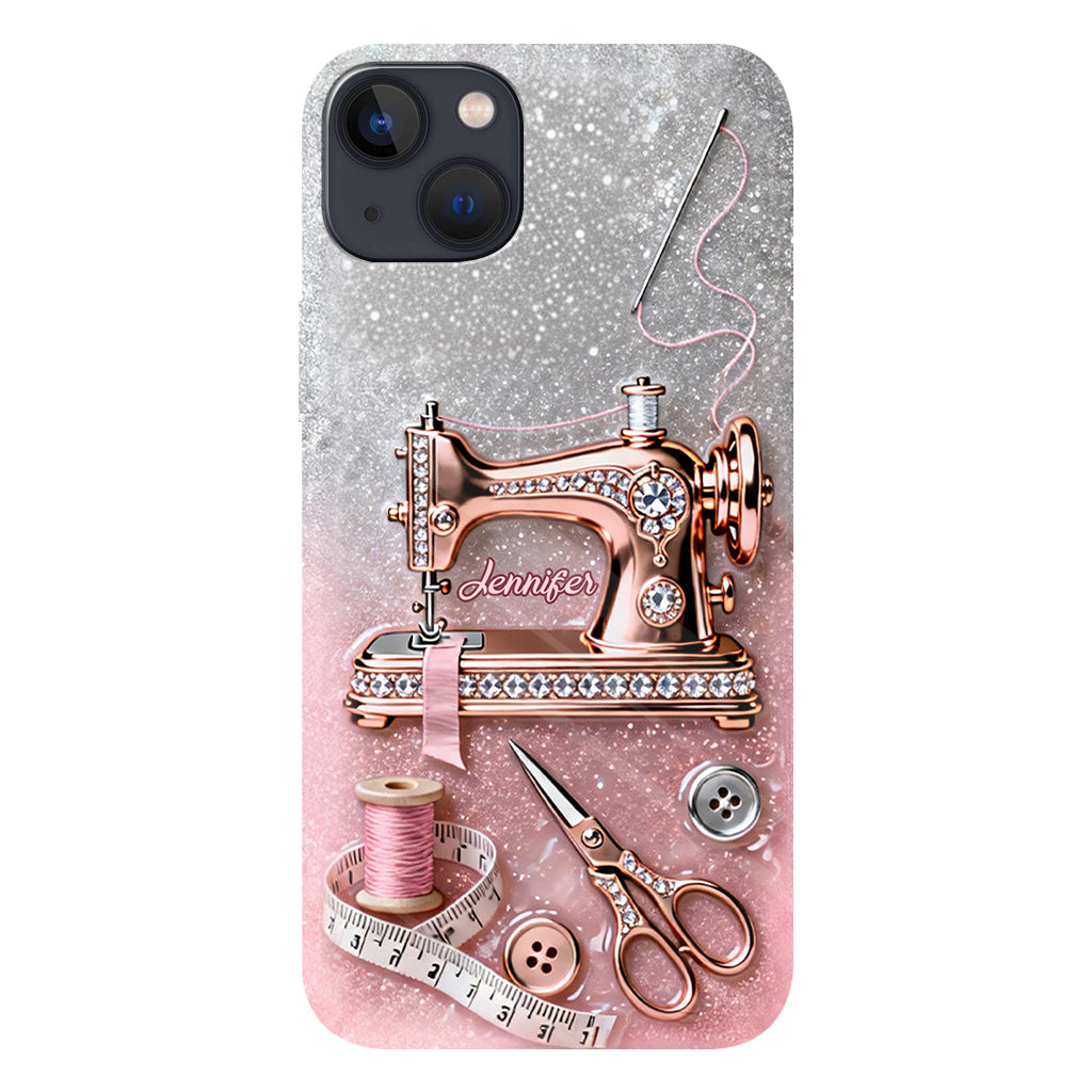 Love Sewing - Personalized Sewing Full Print Phone Case