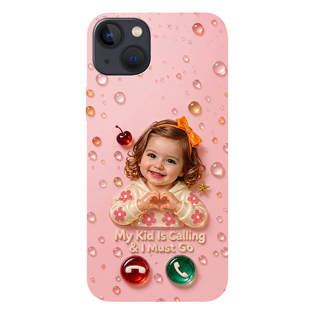 Mes enfants appellent et je dois y aller - Coque de téléphone personnalisée