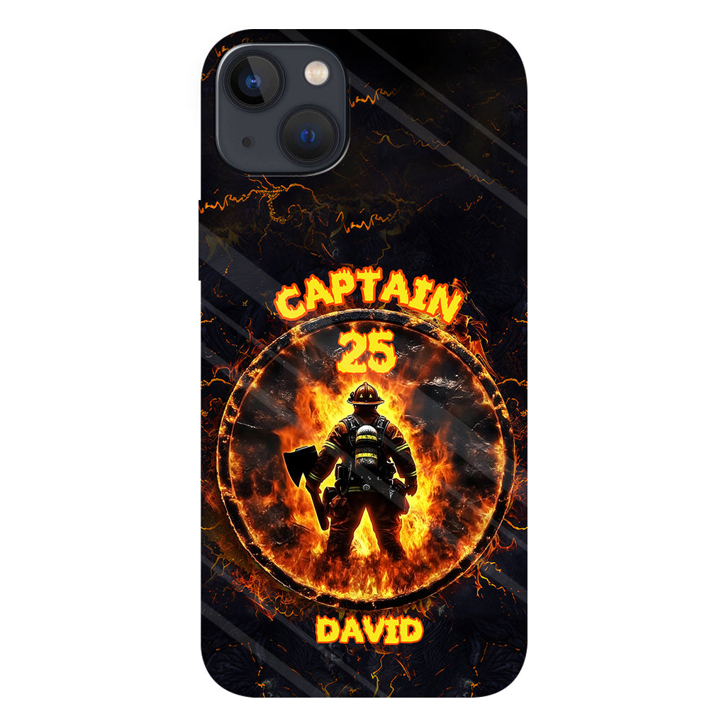 Proud Firefighter - Personalized Firefighter Full Print Phone Case