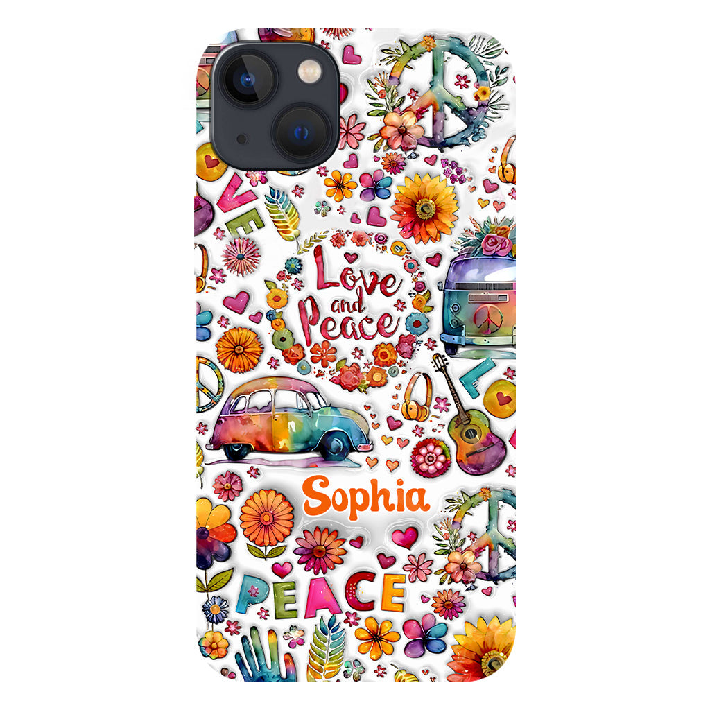 Hippie Soul - Personalized Hippie Full Print Phone Case