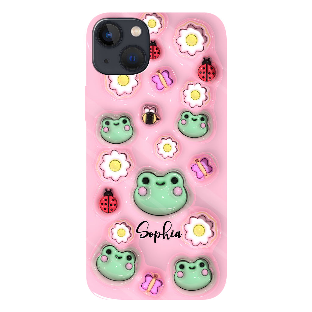 Love Frogs - Personalized Frog Full Print Phone Case