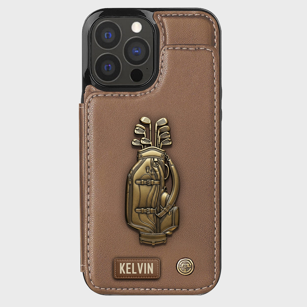 Love Golf - Personalized Golf Wallet Phone Case