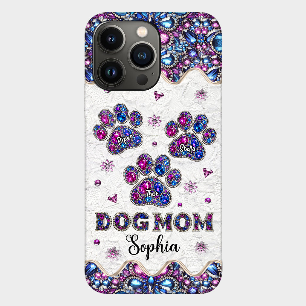 Dog Mom - Personalized Dog Full Print Phone Case