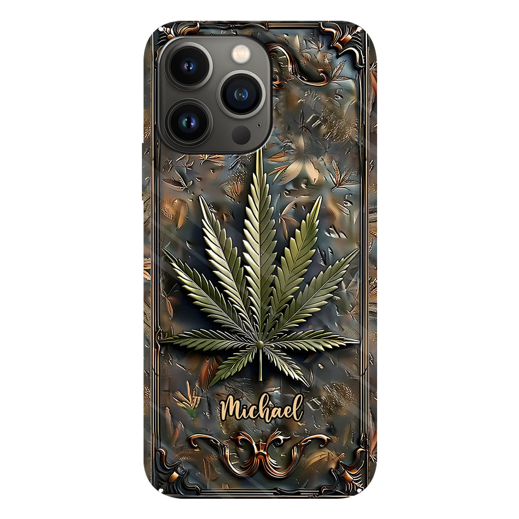 High Life - Coque de téléphone personnalisée avec impression intégrale sur le thème du cannabis