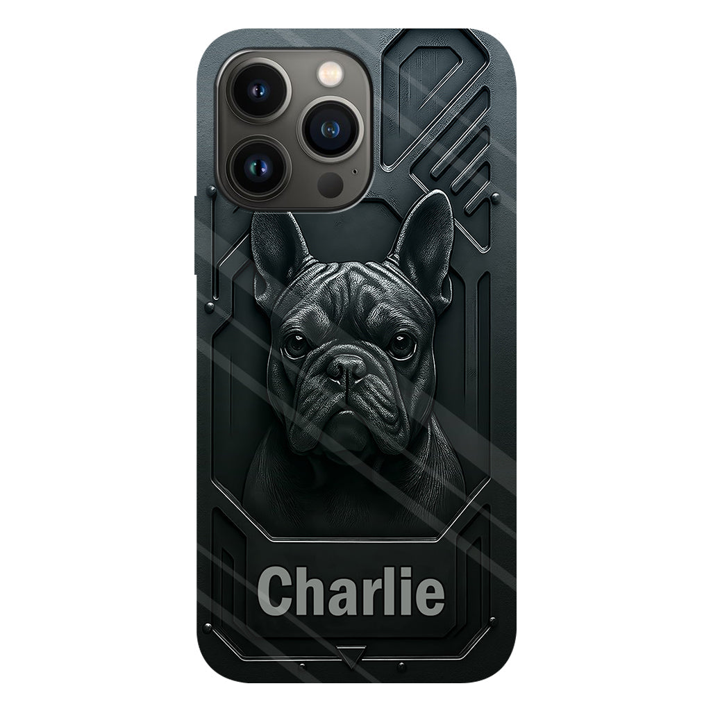 Meilleure maman/papa de chien - Coque de téléphone personnalisée avec impression intégrale de chien