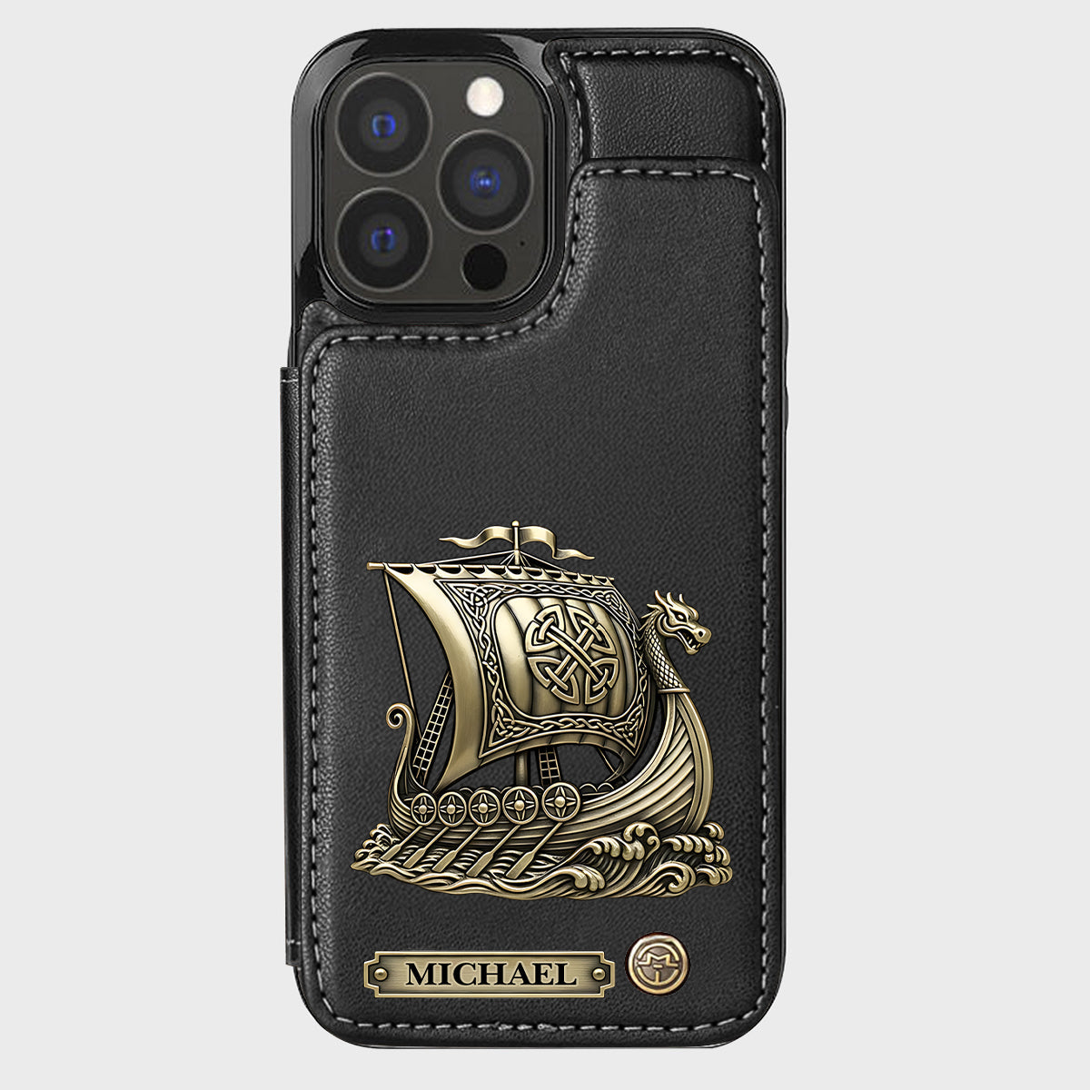 I'm A Viking - Personalized Viking Wallet Phone Case