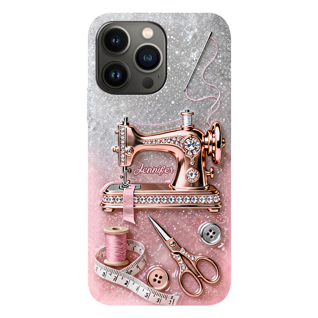 Love Sewing - Personalized Sewing Full Print Phone Case