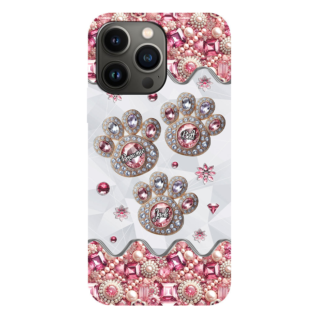 Life Is Better With My Dogs - Personalized Dog Full Print Phone Case