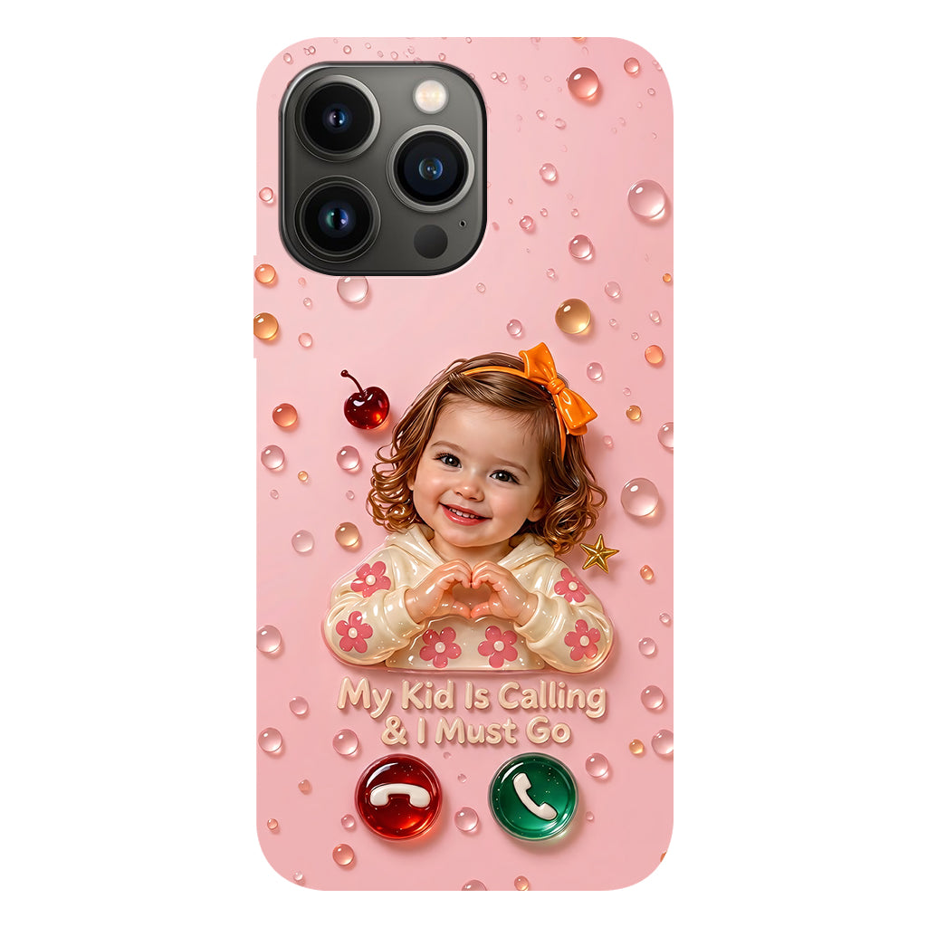 Mes enfants appellent et je dois y aller - Coque de téléphone personnalisée