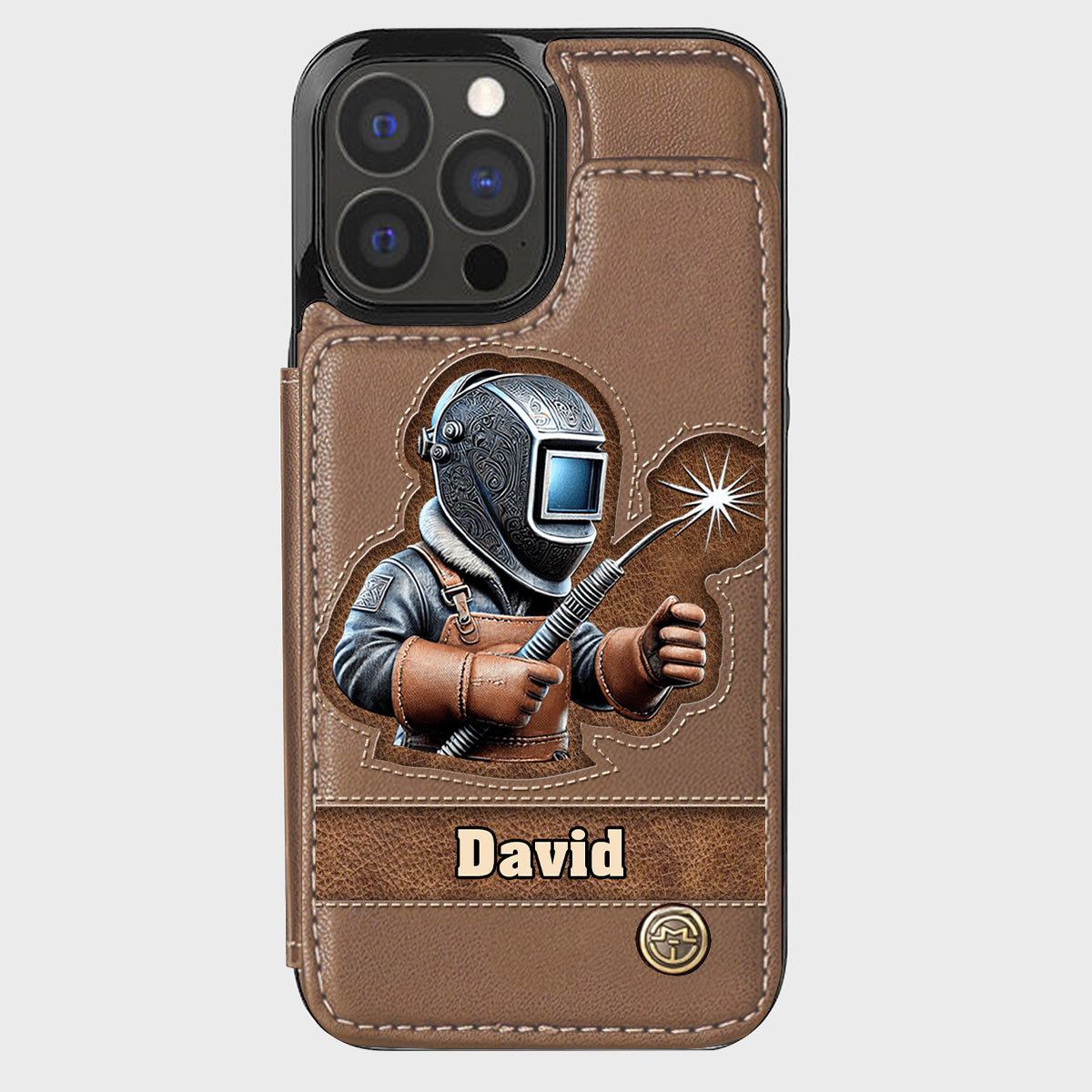 Aus Starken werden Schweißer – Personalisierte Handyhülle mit Schweißer-Motiv