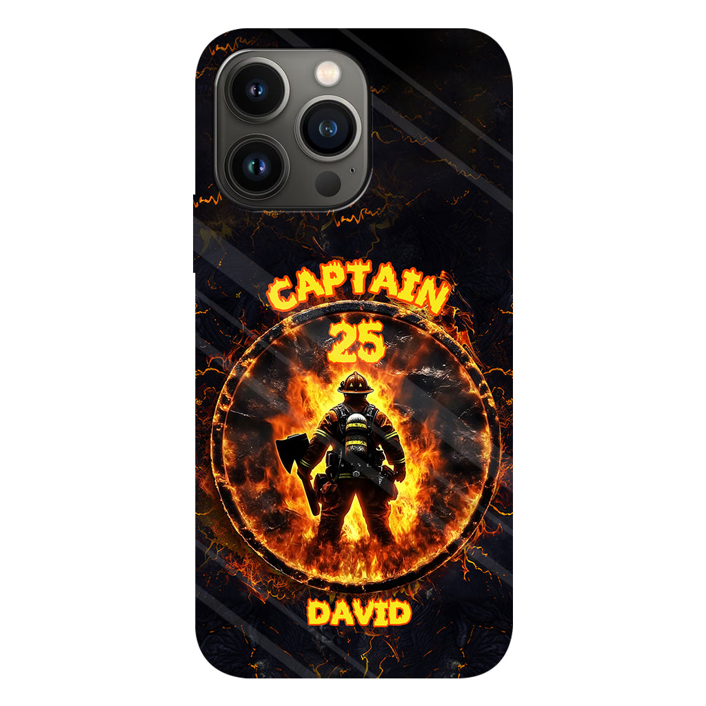 Proud Firefighter - Personalized Firefighter Full Print Phone Case