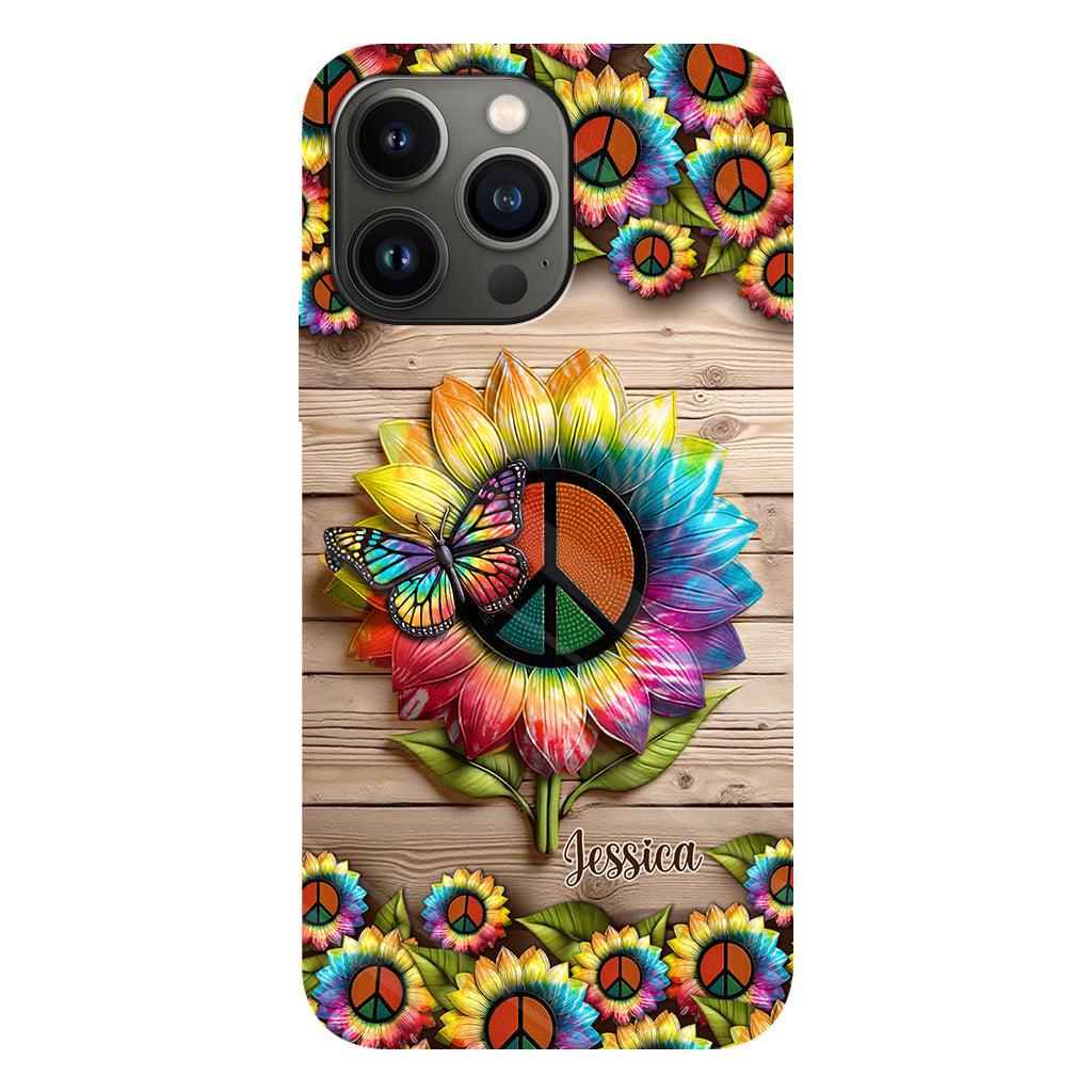 Hippie Soul - Personalized Hippie Full Print Phone Case