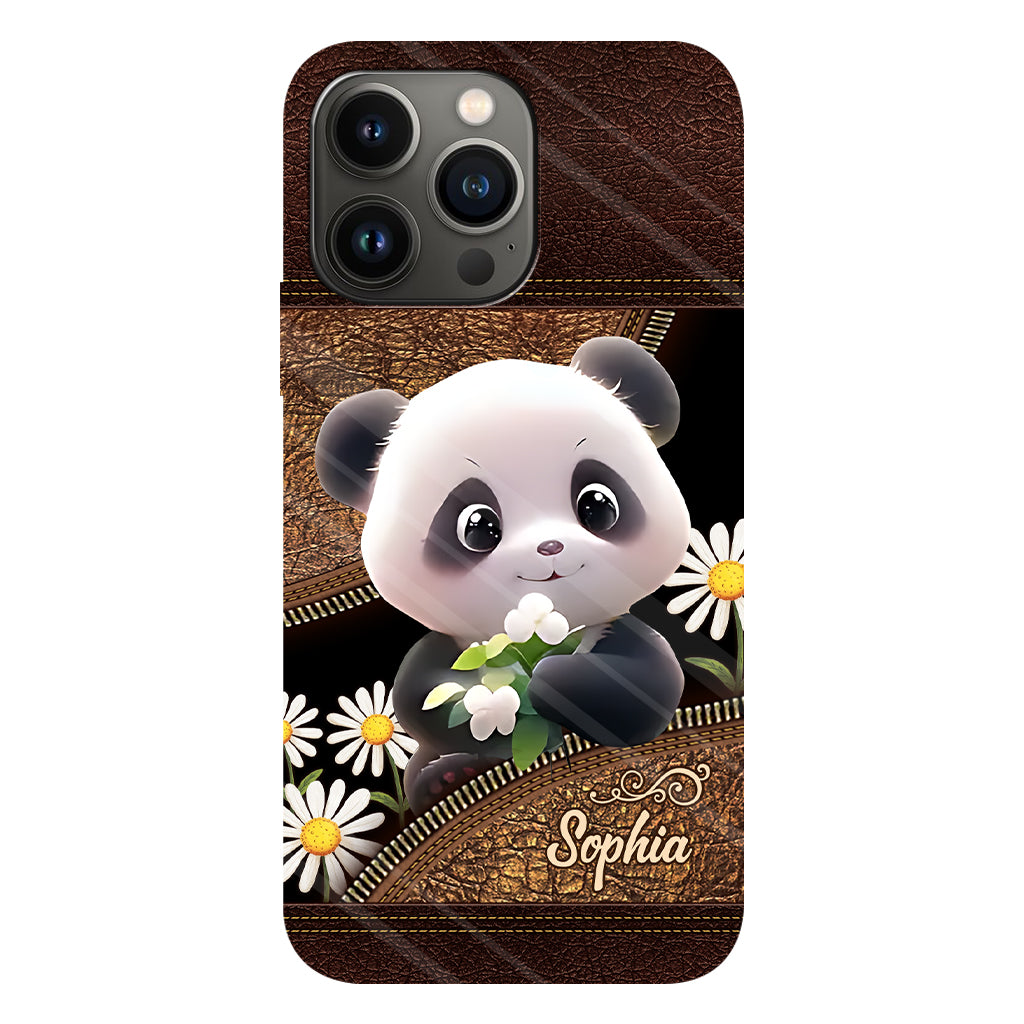 Just A Girl Who Loves Pandas - Personalized Panda Lover Full Print Phone Case