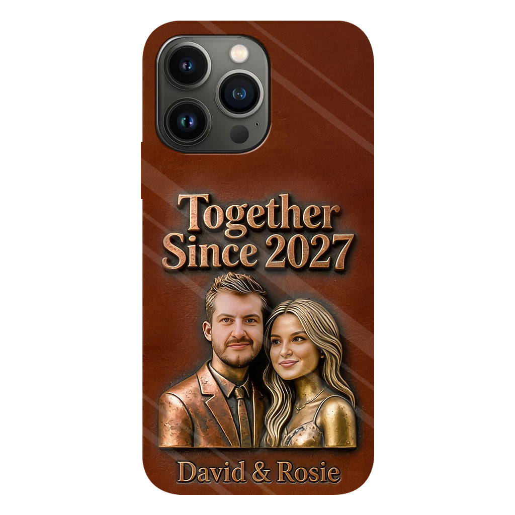 Together Since Custom Any Photo - Personalized Couple Full Print Phone Case