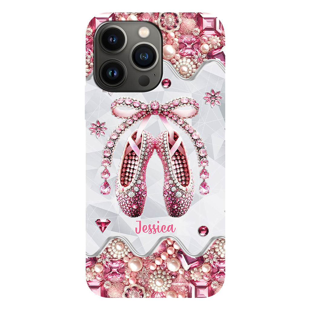 Coque de téléphone personnalisée Love Ballet - Impression intégrale sur le thème du ballet