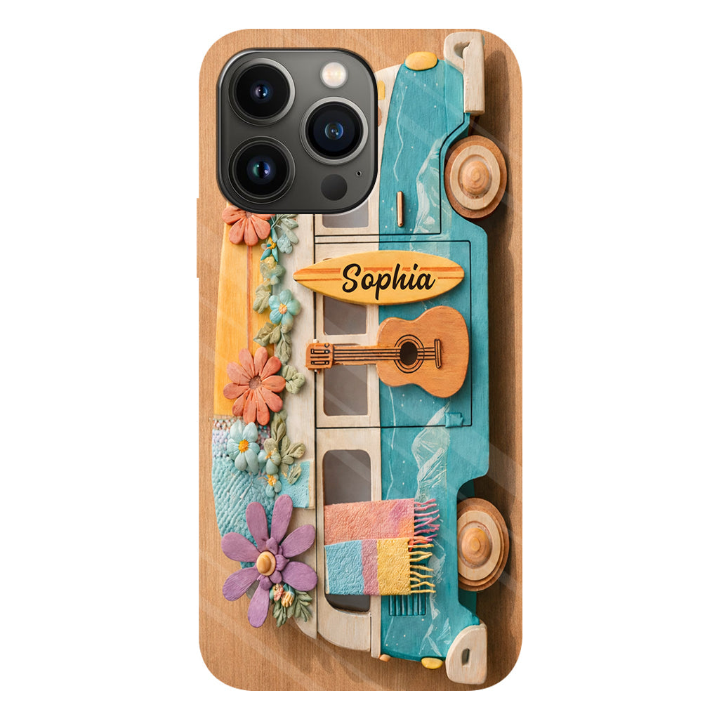 Hippie Soul - Personalized Hippie Full Print Phone Case