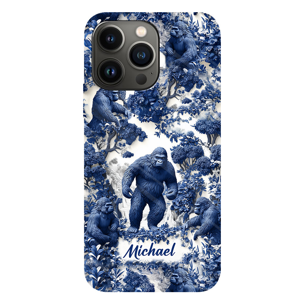 Ambiance estivale Bigfoot - Coque de téléphone personnalisée avec imprimé intégral - Randonnée