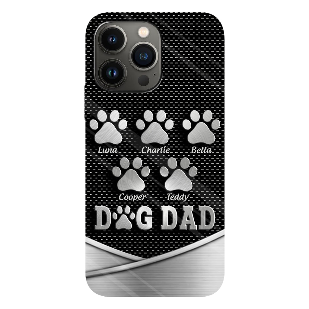 Papa de chien - Coque de téléphone personnalisée avec imprimé intégral de chien