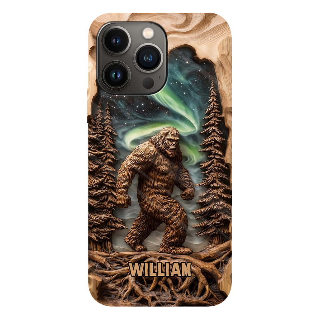Into The Forest I Go - Personalized Hiking Full Print Phone Case