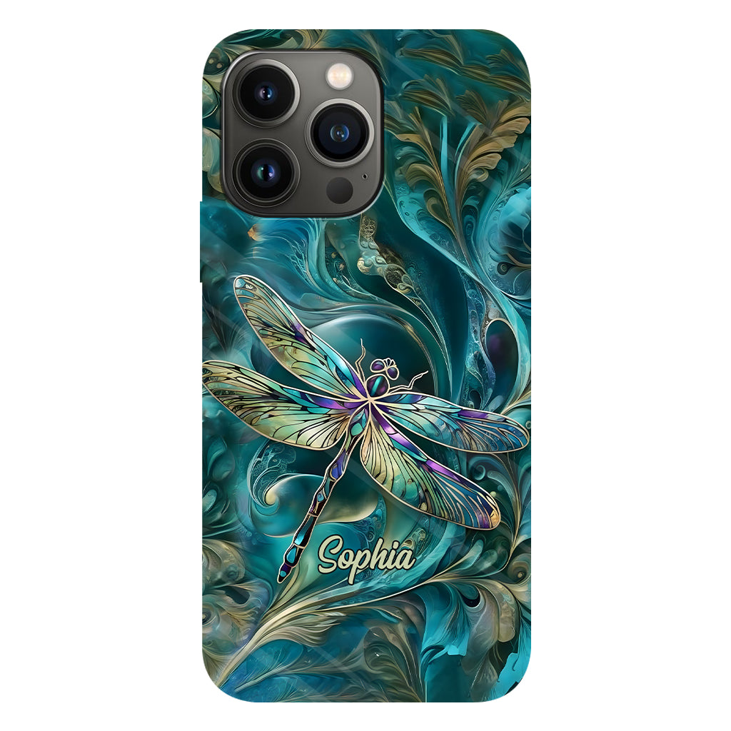 Beautiful Dragonfly - Personalized Dragonfly Full Print Phone Case