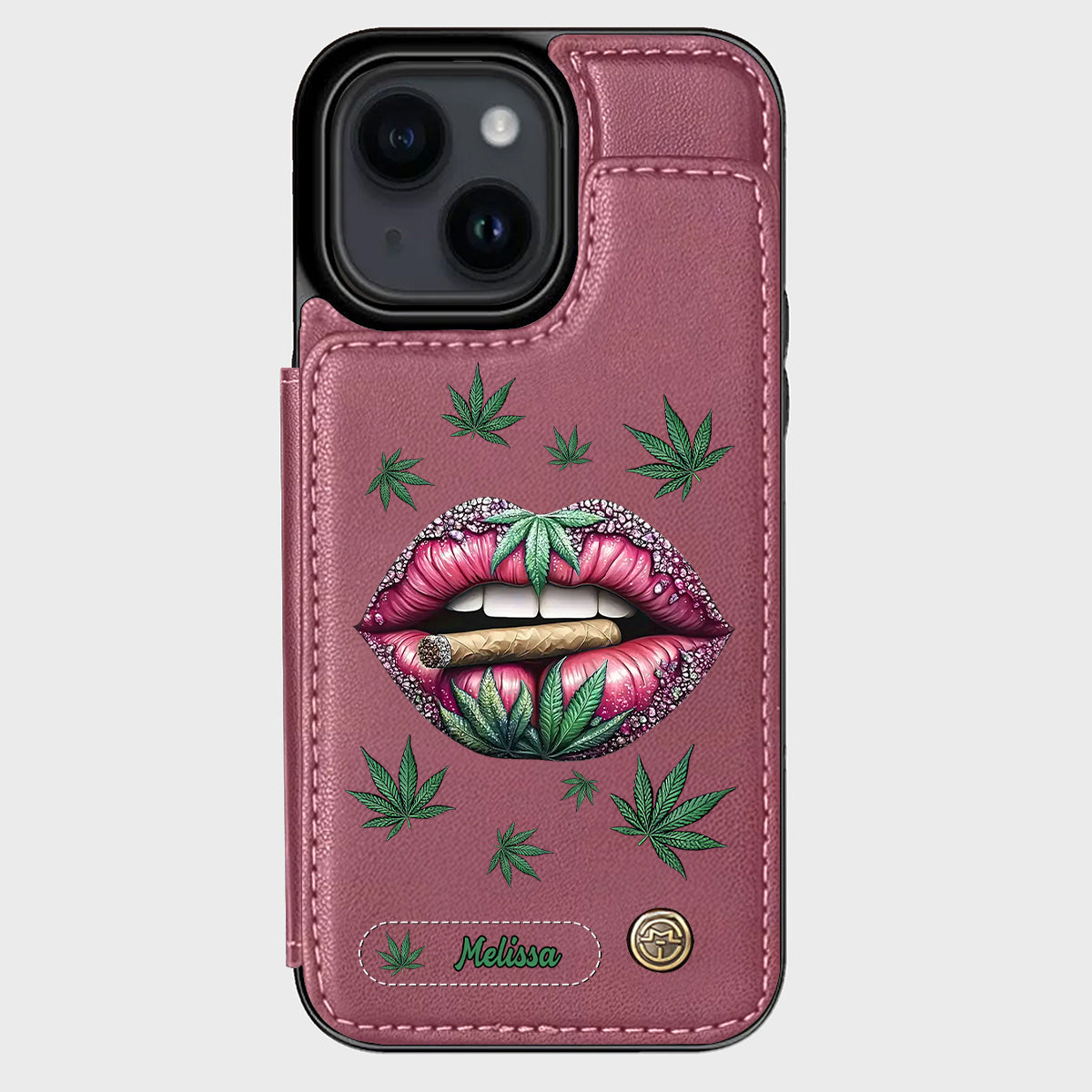 Get High - Personalized Weed Wallet Phone Case