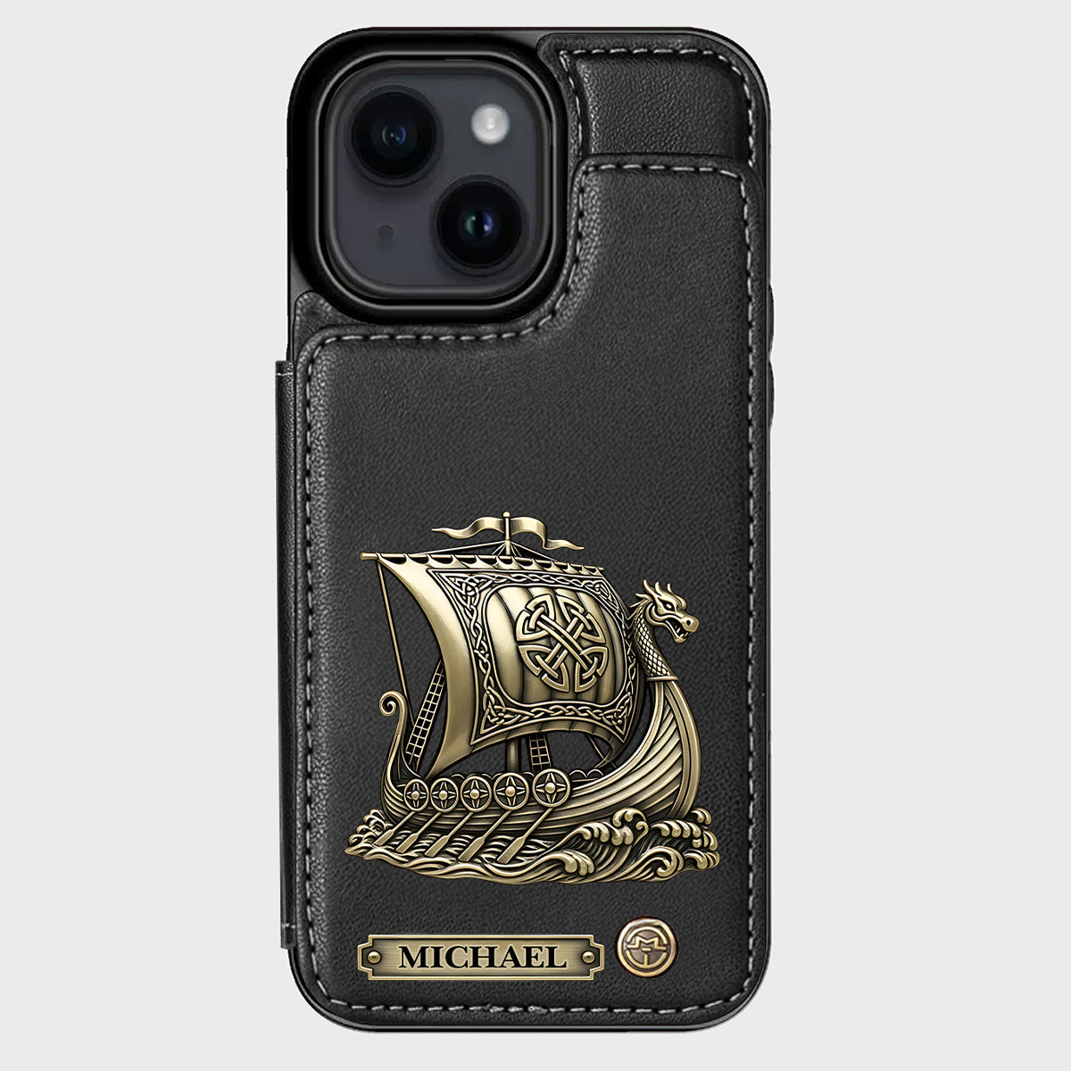 I'm A Viking - Personalized Viking Wallet Phone Case