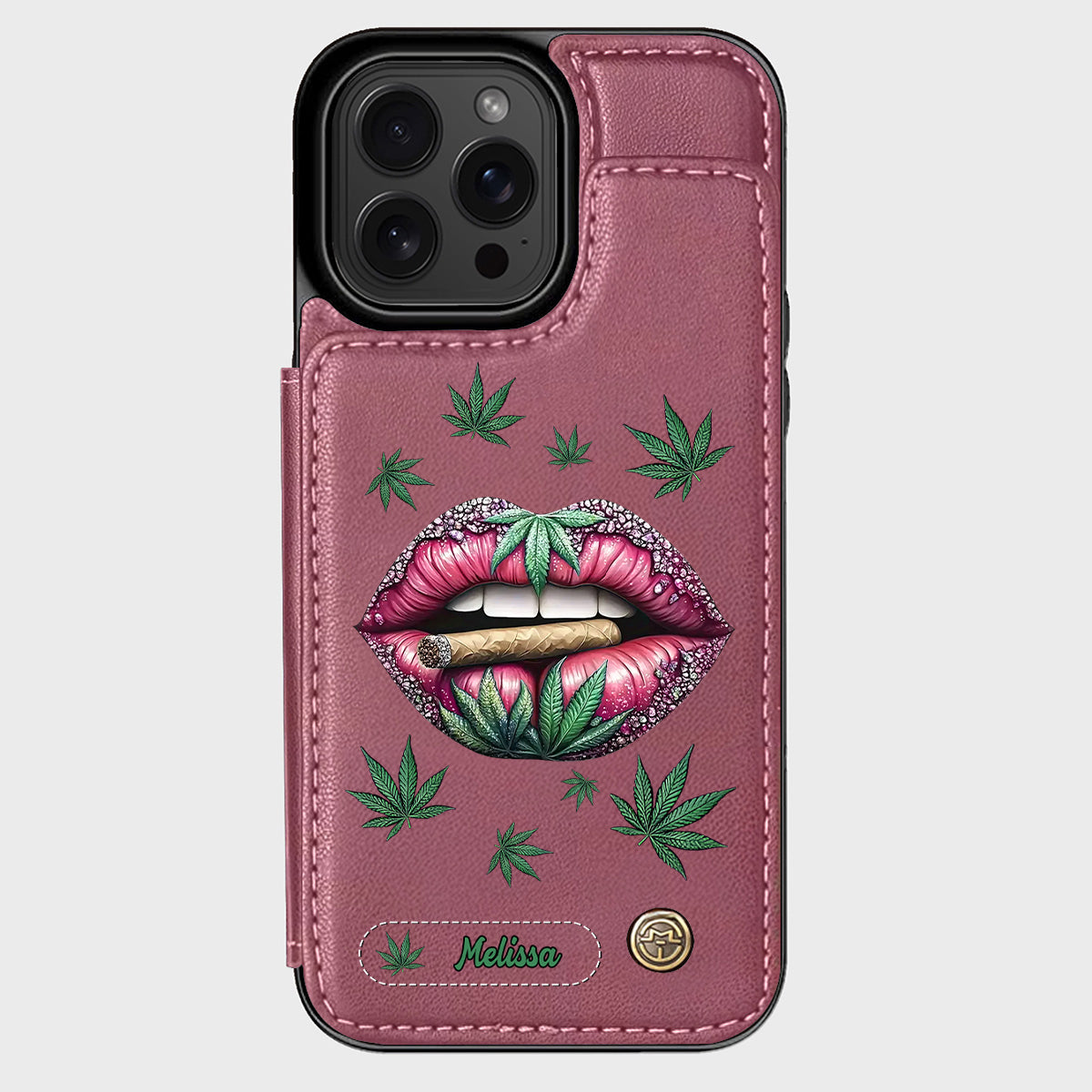 Get High - Personalized Weed Wallet Phone Case